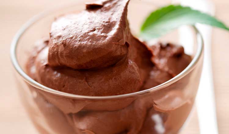 Decadent Velvety Chocolate & Avocado Mousse