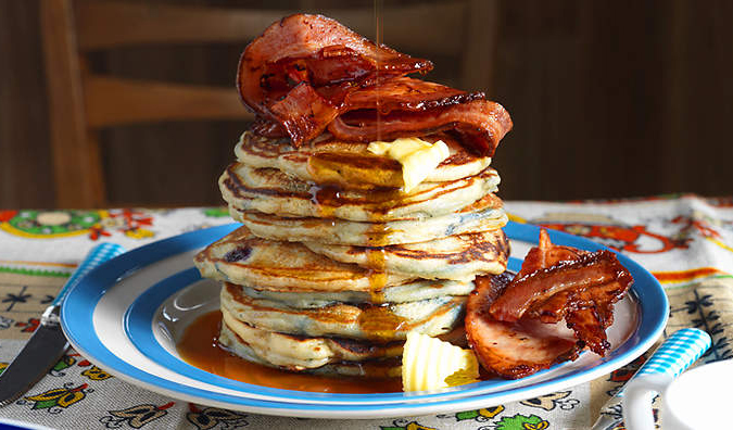 Valentines Day Recipes Blueberry Pancakes 