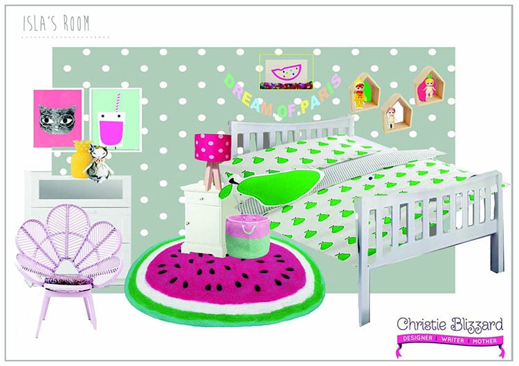 lime kids room