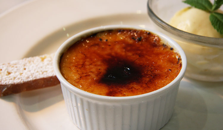 Zesty Orange & Ginger Brulee