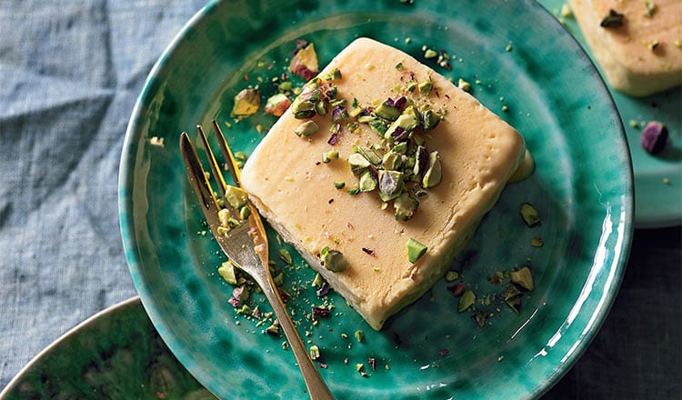 Adam Liaw's Mango Kulfi With Pistachios