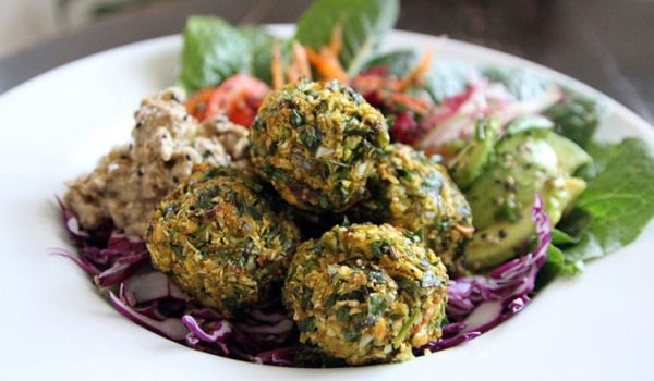 Paleo Cauliflower & Pistachio Falafel