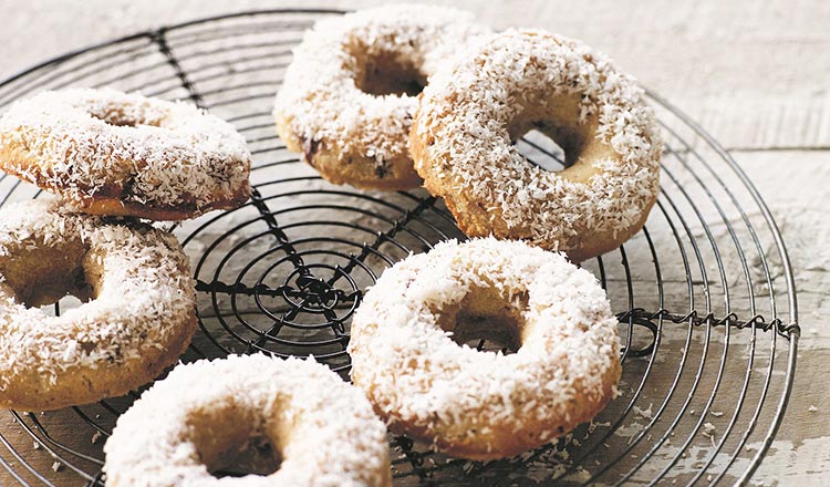 Coconut & Date Paleo Donuts