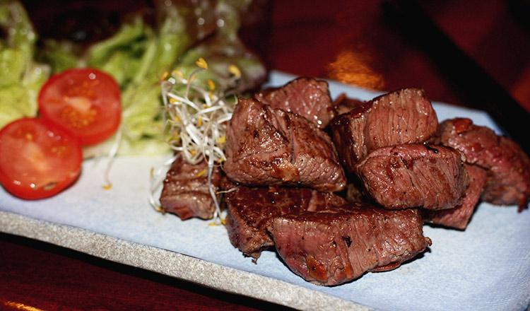 Tenderloin Beef With Green Peppercorn