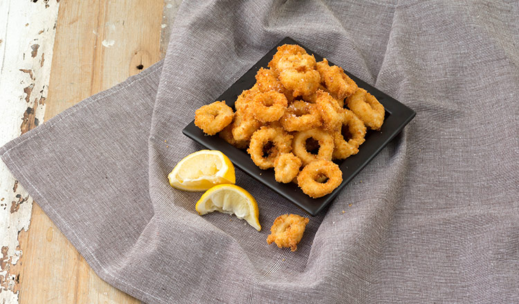 Crumbed Squid Rings