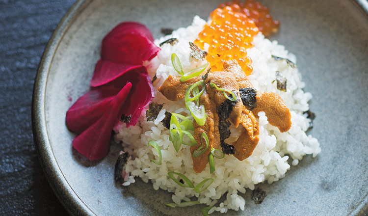 Seafood Recipe Uni Don: Sea Urchin With Japanese Rice & Pickled Beetroot