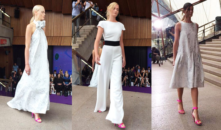 Carla Zampatti runway at Sydney's Opera House 