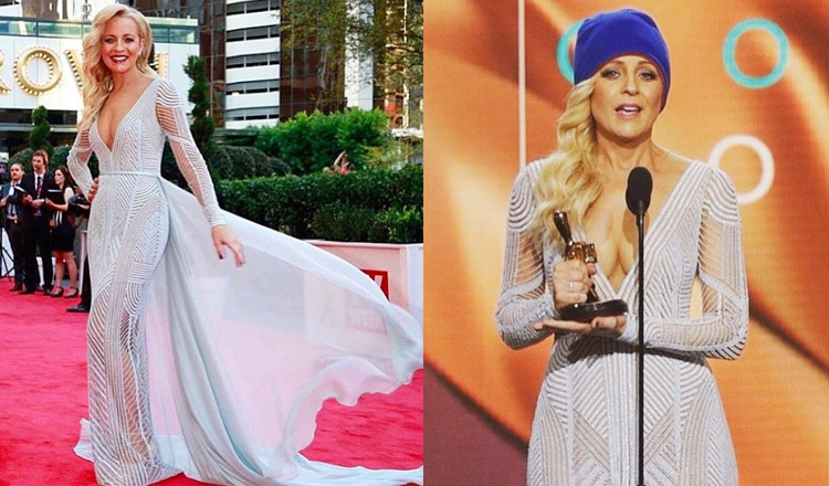 2015 Logies: Carrie Bickmore Wins Gold & Raises Golden Moment For Brain Cancer Awareness