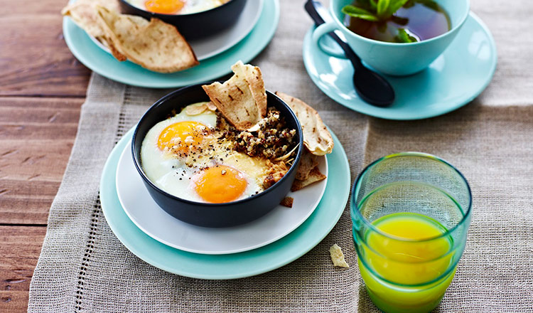 Baghdad Eggs With Quinoa