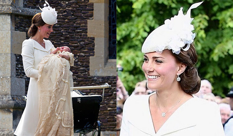 Kate Middleton Shines In White McQueen Ensemble