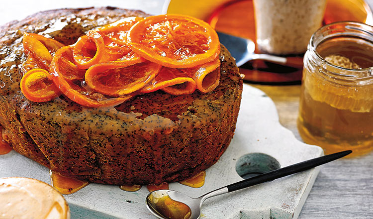 Orange & Poppy Seed Cake