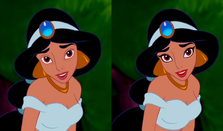 Disney Princesses Without Makeup Jasmin