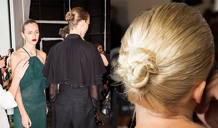 Update Your Hair Bun: The Edgy Knot