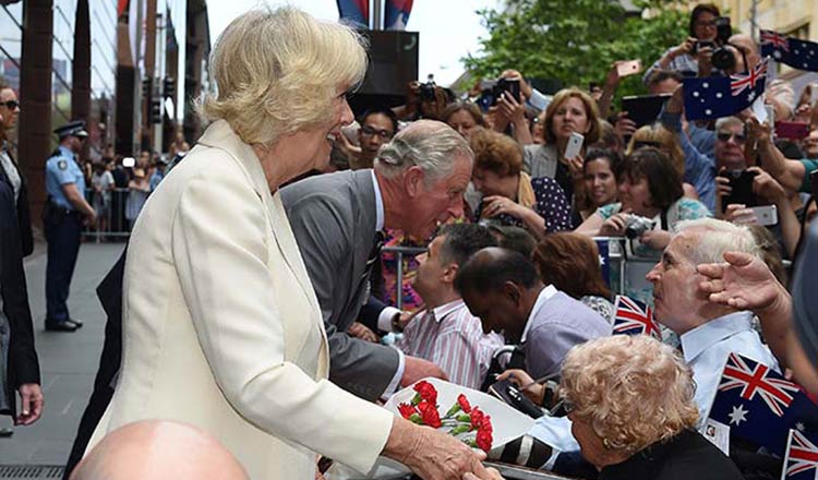 Ecstatic Royal Fans Embrace Charles And Camilla In Sydney