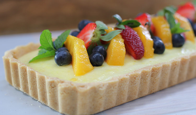 Quick & Simple Cheat's Fruit Flan