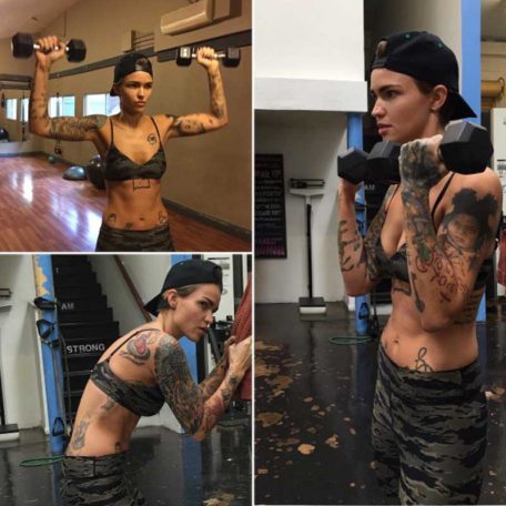 Ruby Rose's Break-up Workout And Her Killer Abs