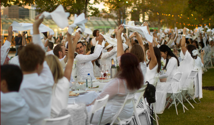 Melbourne’s Diner en Blanc Sets The Table Rules