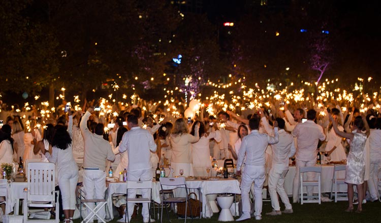 Melbourne’s Diner en Blanc Sets The Table Rules