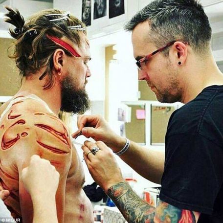 Leonardo Bear Attack Wounds The Revenant 