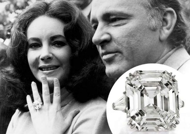 Mariah Carey Elizabeth Taylor Engagement Ring