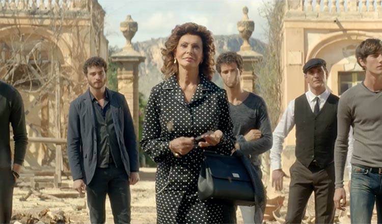 Sophia Loren Stars In New D&G Campaign