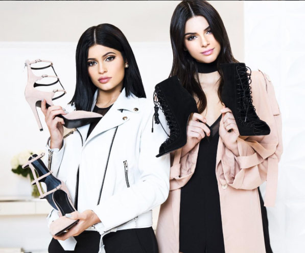 Kendal Kylie Kardashian New Shoes