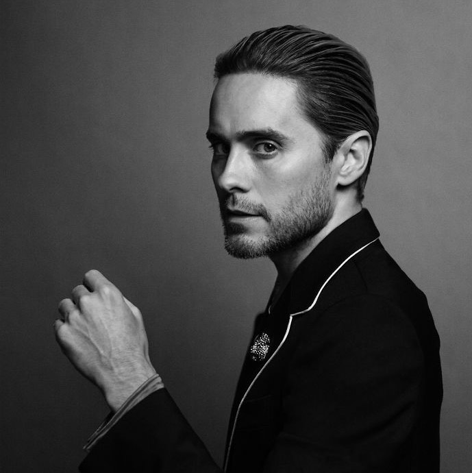 Jared Leto Backstage Golden Globes