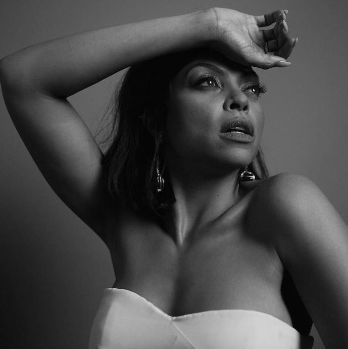 Backstage Golden Globes Taraji P. Henson