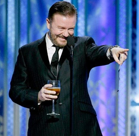 Ricky Gervais 9 Most Shocking Golden Globe Quotes