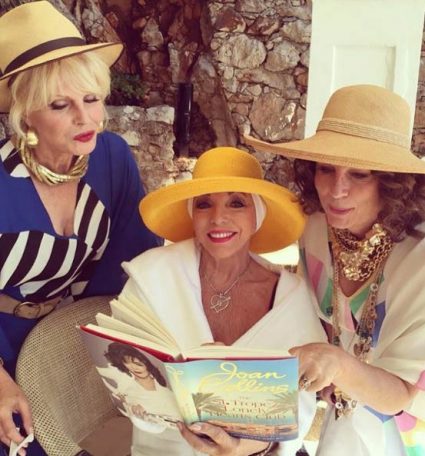 First Look At Ab Fab Big Screen Reboot