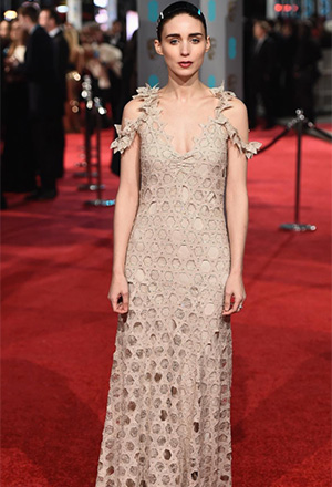 rooney mara BAFTAs gown givenchy