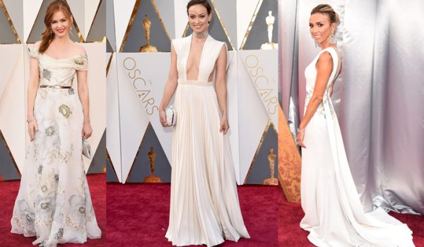 White On White: Oscars Frocks and Shocks