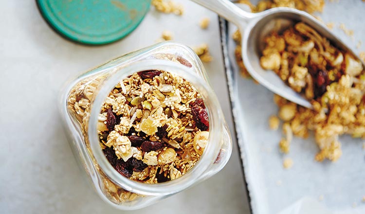 Pear, Hazelnut & Ginger Granola Recipe