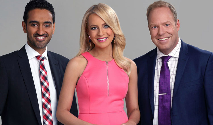 Carrie Bickmore And Waleed Aly In Race For Gold Logie1