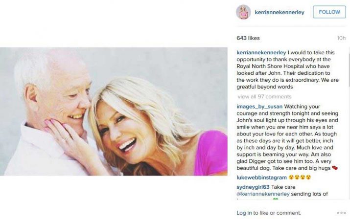 A Brave Kerri-Anne Kennerley Prays For A Miracle4