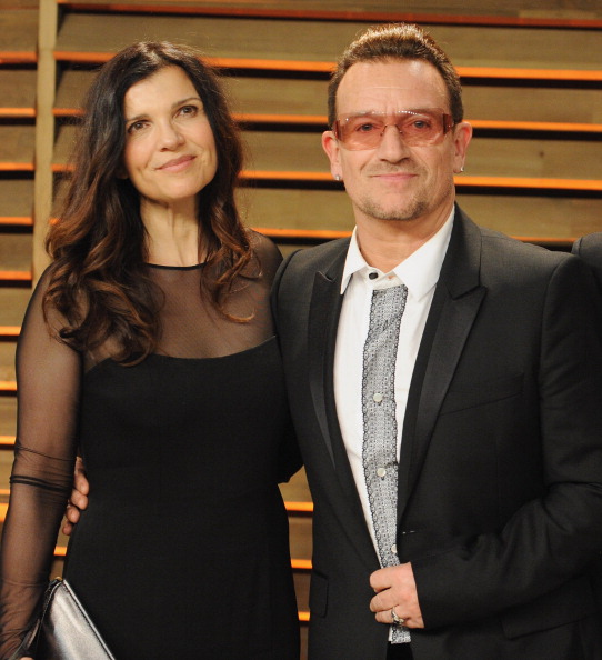 Bono and wife Ali Hewson 