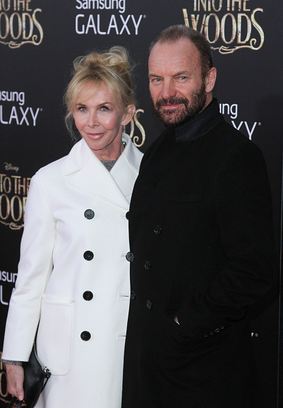 Sting and Trudie Styler