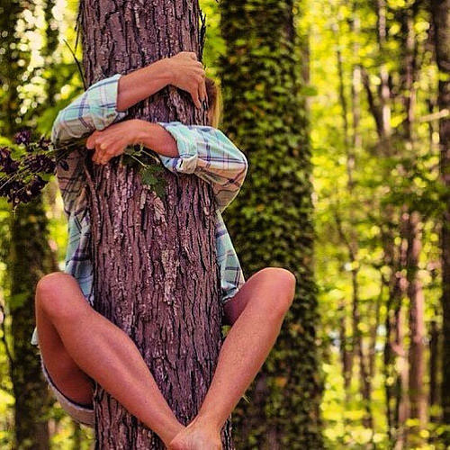 Earth Day 2016 Tree Hugging Feels Good