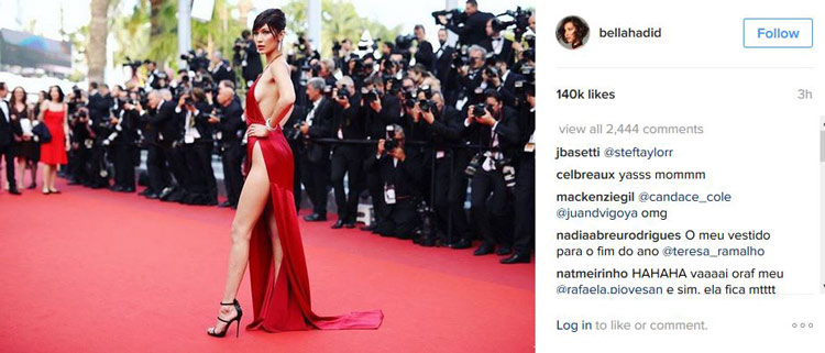 Bella Hadid Steals The Show At Cannes Film Festival3