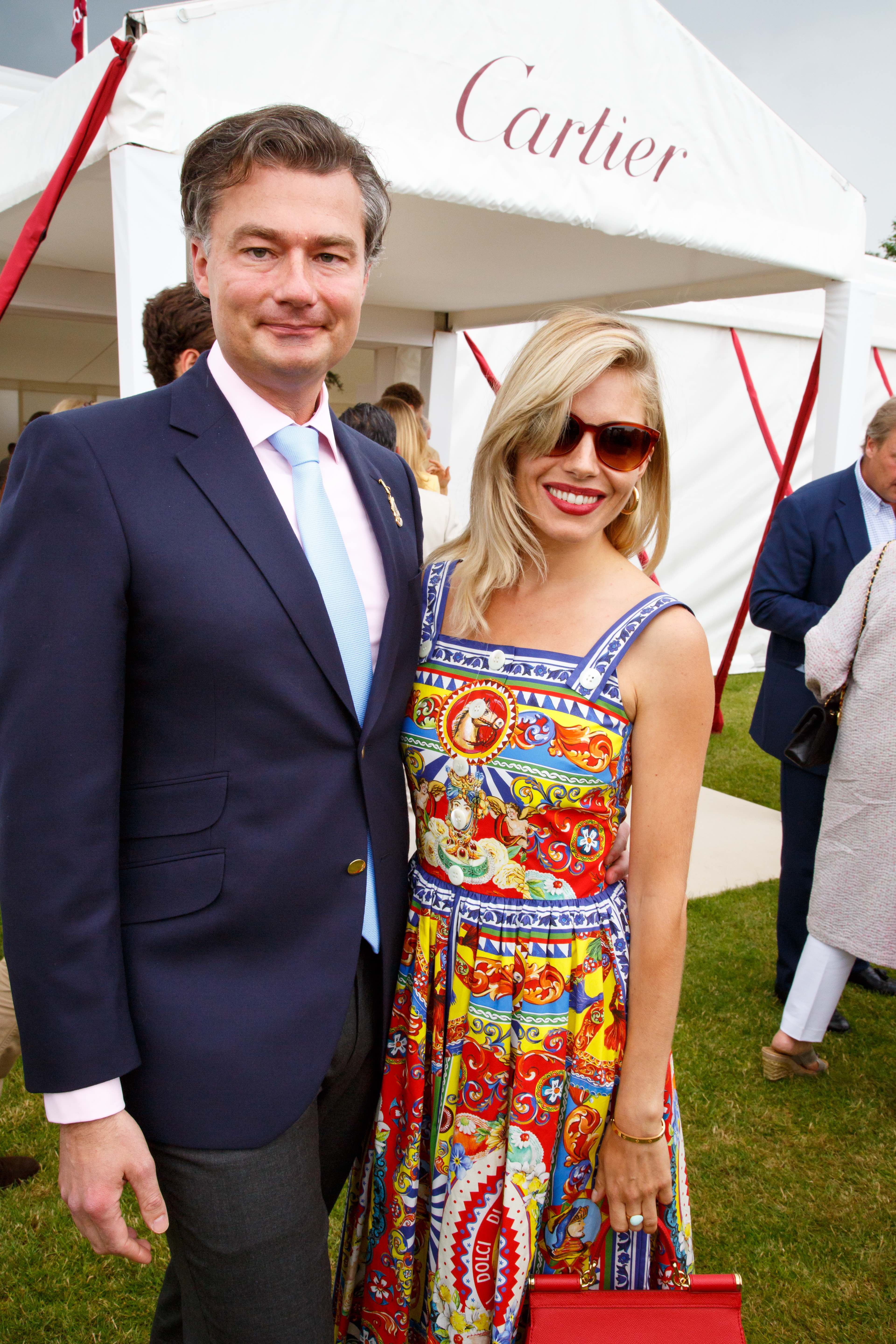 Mr. Laurent Feniou and Miss Sienne Miller 