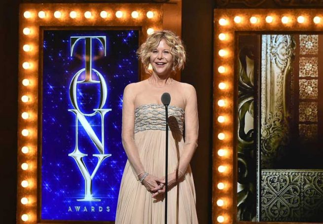 Meg Ryan Reveals Dramatic New Look At Tony Awards2