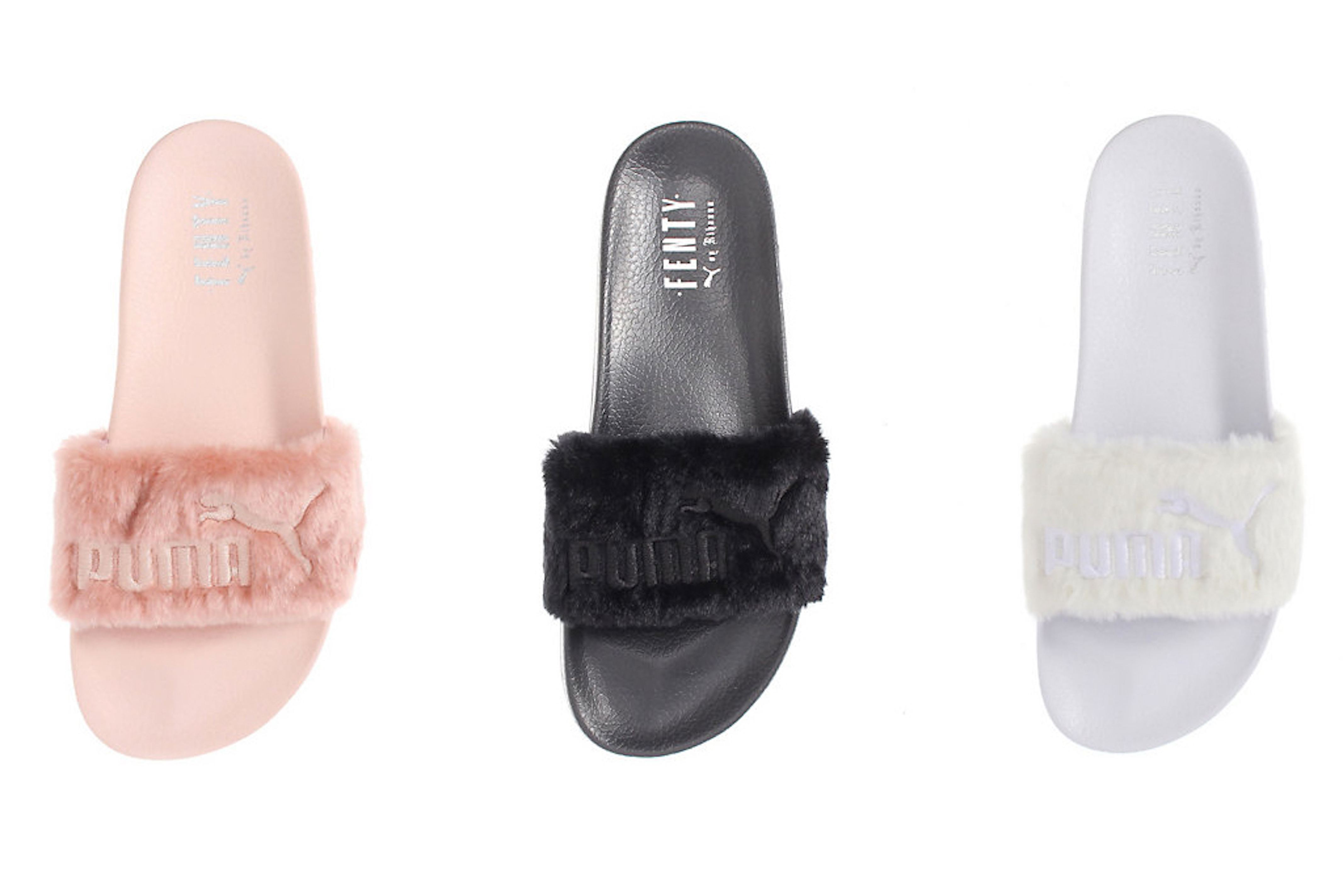 Rihanna x Puma - Fenty Fur Slides