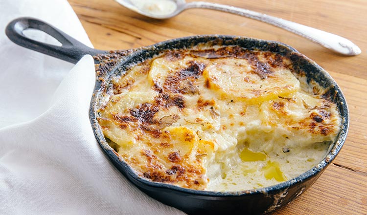 Eat &amp; Cruise Around The World With Curtis Stone: Truffle Potato Gratin