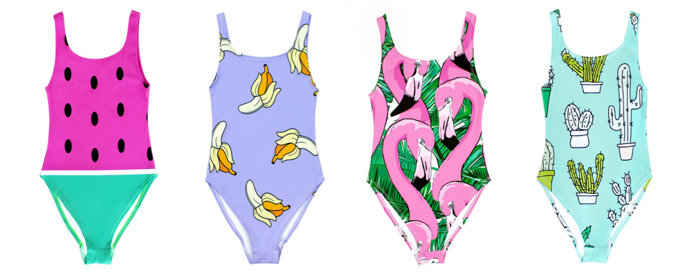 Funky Fun Swimsuits - RRP $61.10 from Batoko