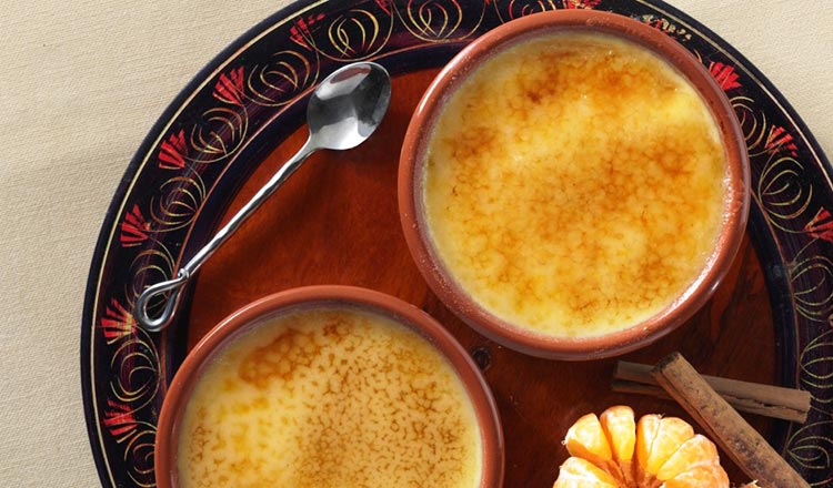 Bastille Day Recipe: Orange & Cinnamon Creme Brûlée