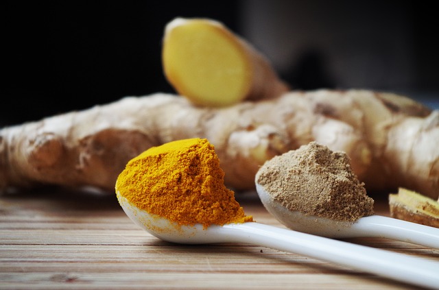 Add spices such as ginger and turmeric to your diet