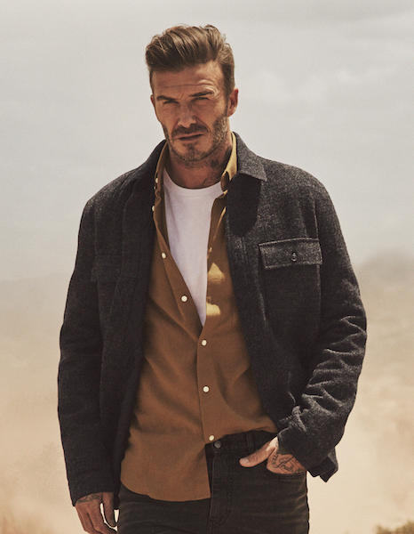 How does David Beckham make everything look sexy?