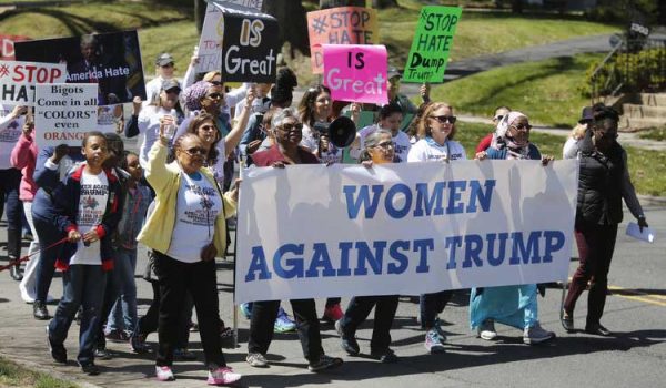 Women must unite against President Trump