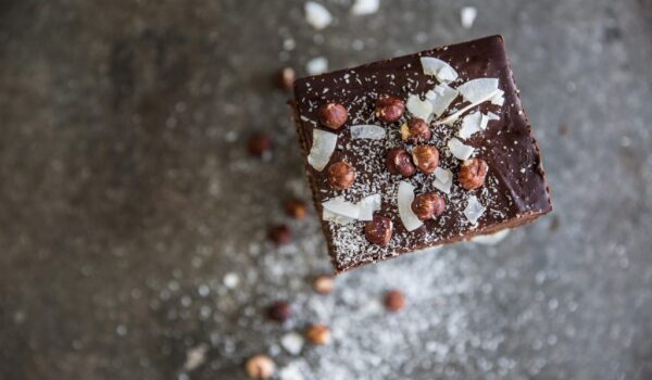 Vegan And Gluten Free No-Bake Hazelnut Brownies Recipe