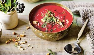 Madeleine Shaw's Beetroot & Sweet Potato Soup